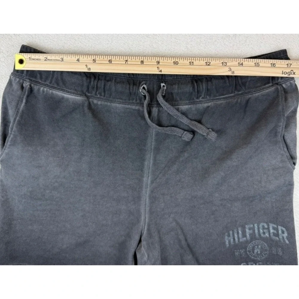 Tommy‎ Hilfiger Sport Women's M Charcoal Gray Garment Dyed Lounge Sweat Shorts